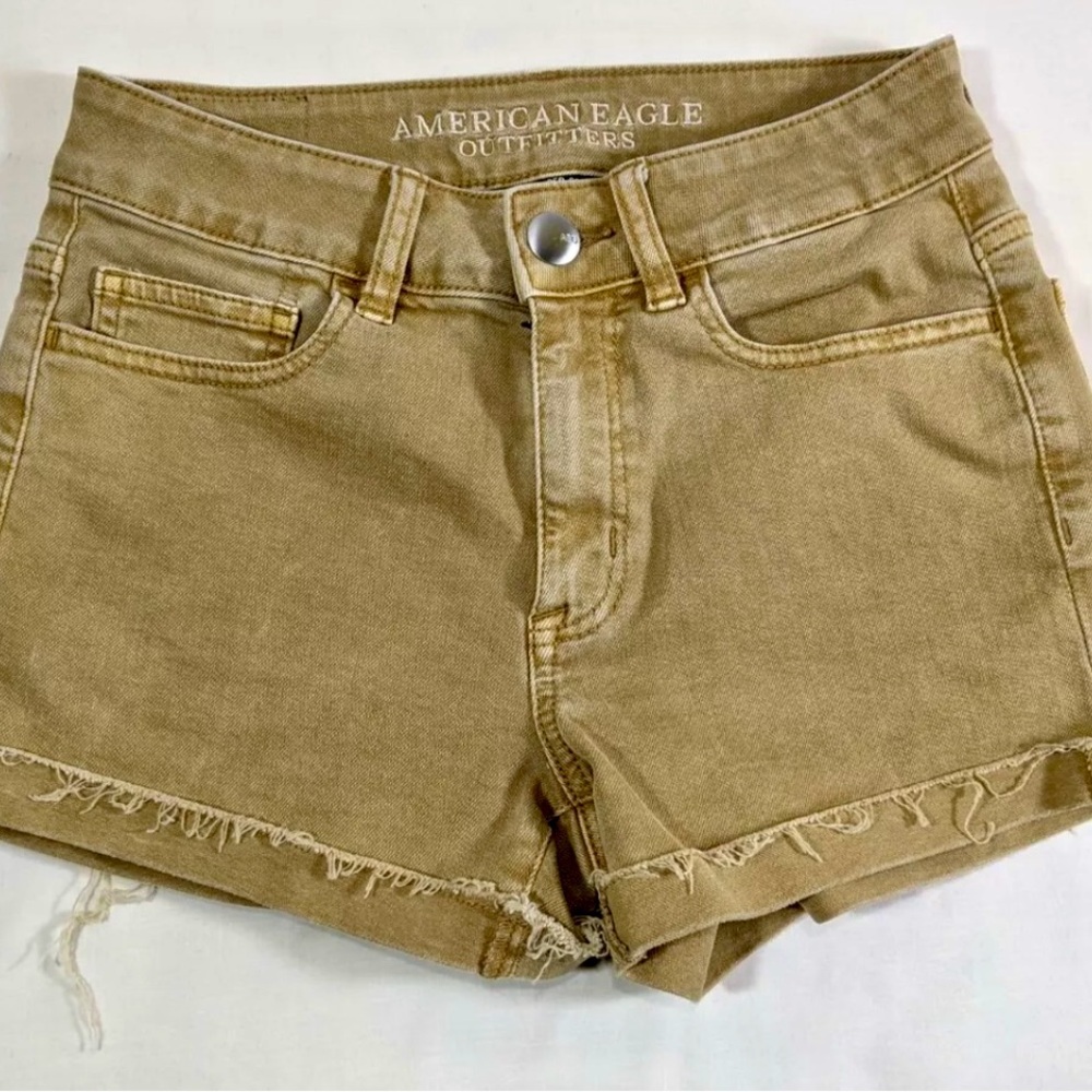 American Eagle hi rise shortie size 6